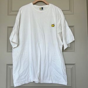 Master’s white tshirt